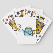 Cartes à jouer en forme de théière (dos)