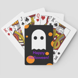 Cartes à jouer fantômes personnalisées pour Hallow