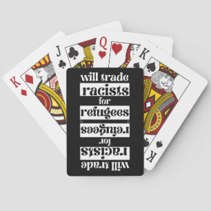 cartes à jouer "FINIR LE RACISME 2"