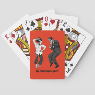 Cartes à jouer Frankenstein dansant