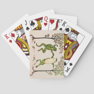 Cartes à jouer Grenouilles dansantes