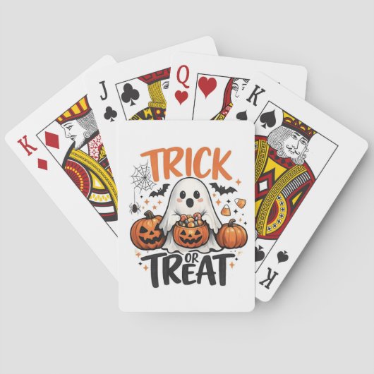 Cartes à jouer Halloween (dos)