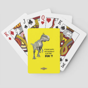 cartes à jouer "HAPPY DINOSAUR"
