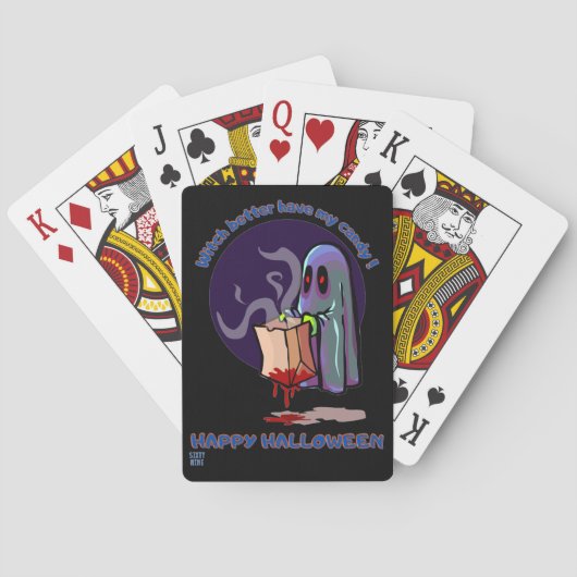 cartes à jouer "HAPPY HALLOWEEN 2" (dos)