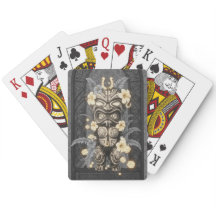 Cartes à jouer Hawaïen Dieu Tiki