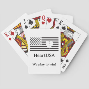 Cartes à jouer HeartUSA 