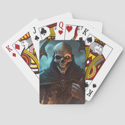 Cartes à jouer Horreur (dos)