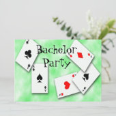 Cartes à jouer Invitation à une fête d'enterrement (Debout devant)