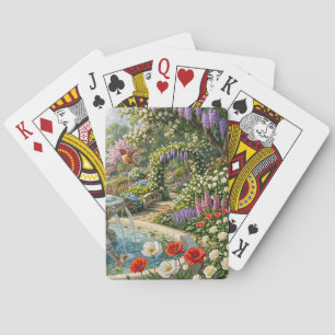 Cartes à jouer "Jardin des souvenirs impérissables