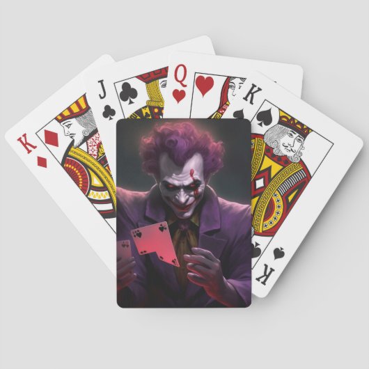 Cartes à jouer joker (dos)