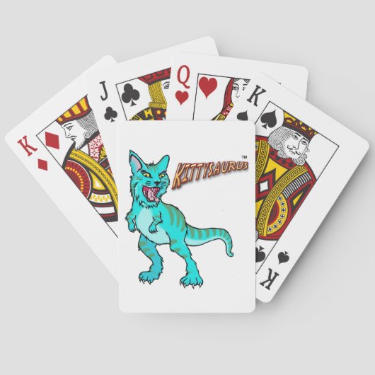 Cartes à jouer KITTYSAURUS™ (dos)