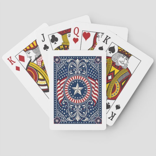 Cartes à jouer Liberty & Lore US (dos)
