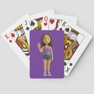 Cartes à jouer Marie mal élevée