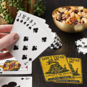 Cartes à jouer Ne Marche Pas Sur Moi (In Situ)