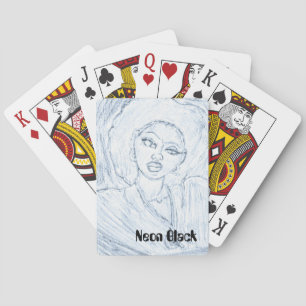 Cartes à jouer Neon Black