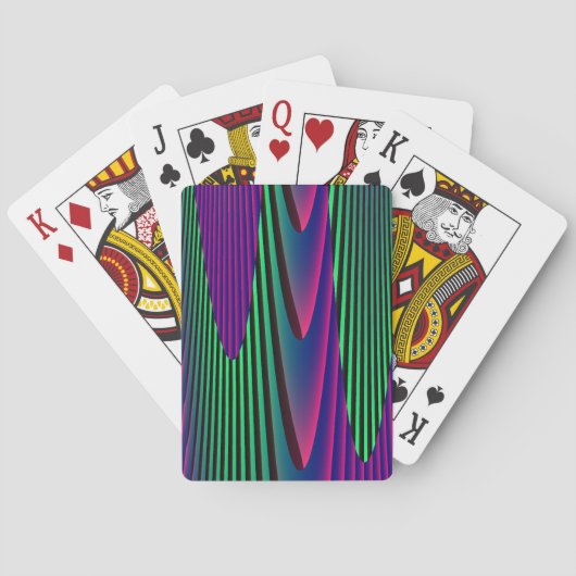 Cartes à jouer Neon Seas (dos)