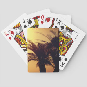 Cartes à jouer Palmiers