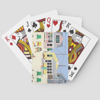 Cartes à jouer Pastel Beach Cottages