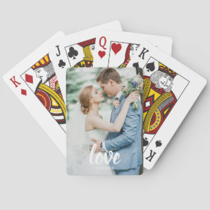 Cartes à jouer personnalisées avec photo et script