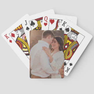 Cartes à jouer personnalisées avec votre photo ou 