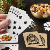 CARTES À JOUER PERSONNALISÉES GORILLE POKER (In Situ)