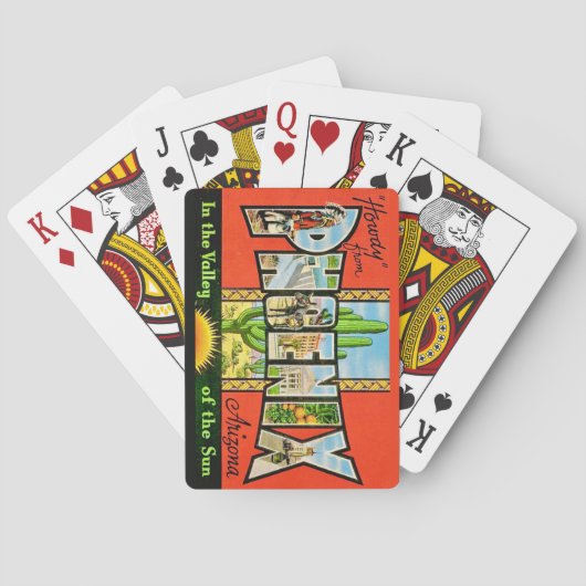 Cartes à jouer Phoenix AZ (dos)