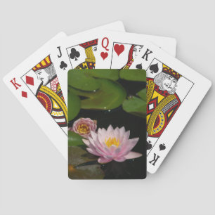Cartes à jouer Pink Waterlilies Lotus