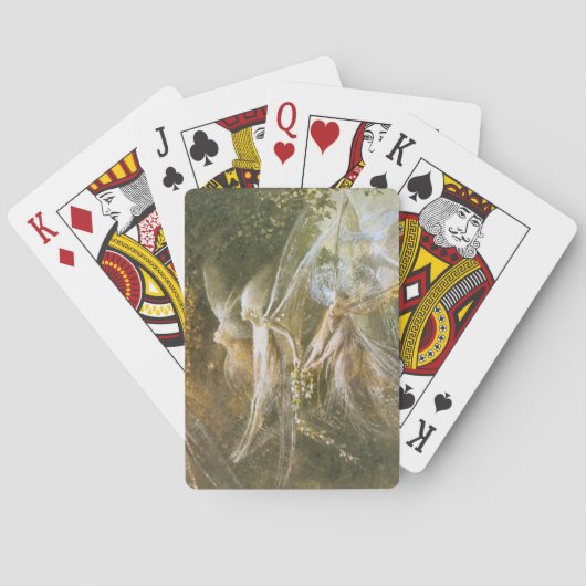 Cartes à jouer pour mariage de fées (dos)