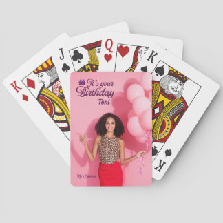 Cartes à jouer pour votre anniversaire