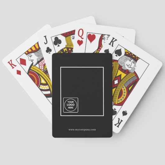 Cartes à jouer promotionnelles avec conception de (dos)