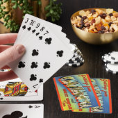Cartes à jouer rétro de Chatanooga TN (In Situ)