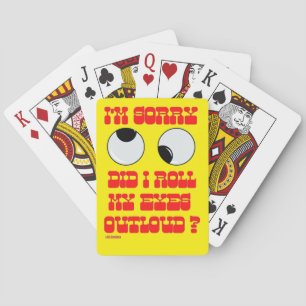 cartes à jouer "ROLLIN'EYES"