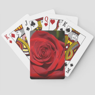 Cartes à jouer Rose Rouge