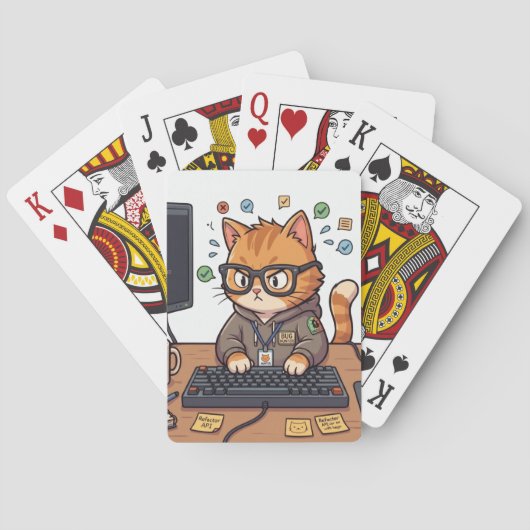 Cartes à jouer Royal Cat (dos)
