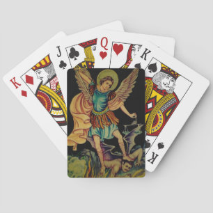 Cartes à jouer Saint Michel Archange