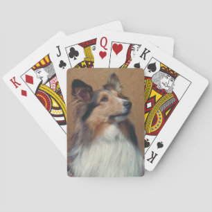 Cartes à jouer Shetland Sheepdog