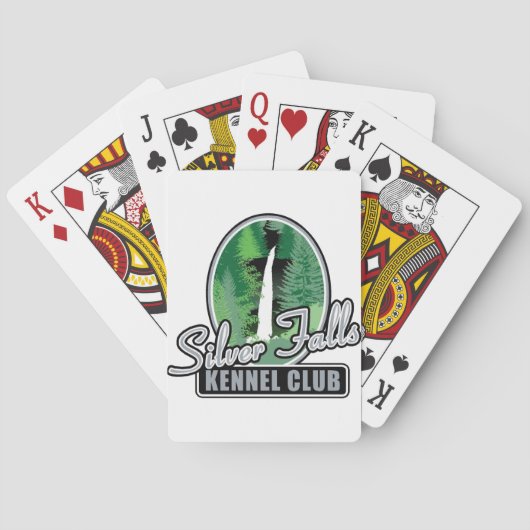 Cartes à jouer Silver Falls KC (dos)