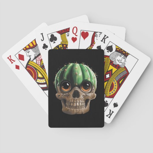 Cartes à jouer Skull Cactus (dos)