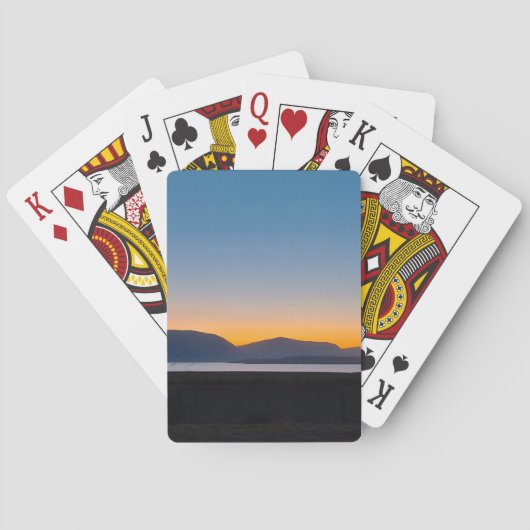 Cartes à jouer Sunset (dos)