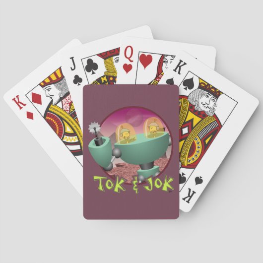 Cartes à jouer TokBOT & JokBOT (dos)