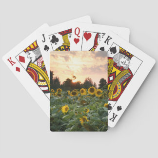 Cartes à jouer Tournesol