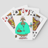 Cartes à jouer Vache Infirmière (dos)