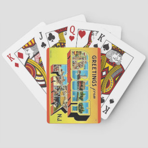 Cartes à jouer vintage Asbury Park NJ