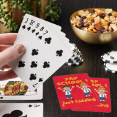 cartes à jouer "YAY SCHOOL" (In Situ)