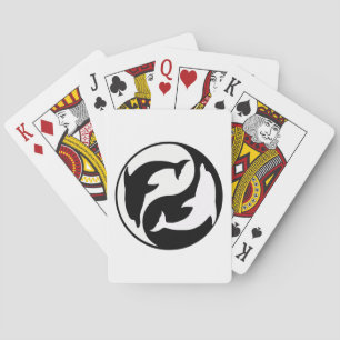 Cartes à jouer Yin Yang Dauphins