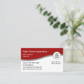 Cartes à la maison de logo d'affaires de services (Debout devant)