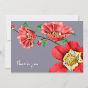 Cartes à notes fixes personnalisées Moss rose