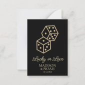 Cartes à notes personnalisées Lucky in Love (Devant)