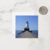 Cartes à notes plates du phare de North Pierhead ( (Devant/Arrière en situation)
