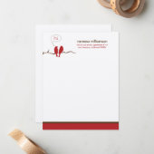 Cartes à notes plates personnalisées Little Birdie (Devant/Arrière en situation)